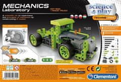 Clementoni Science&Play Mechanické laboratórium 2v1 Hot Rod a Race Truck