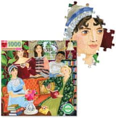 eeBoo Štvorcové puzzle Čitateľský klub Jane Austen 1000 dielikov