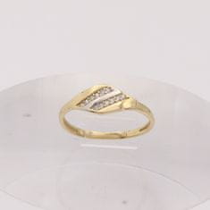 Amiatex Zlatý prsteň 87935, 55, 1.25 G