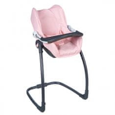 Smoby Maxi Cosy Quinny 3-v-1 Kŕmna stolička pre bábiku Hojdacia stolička
