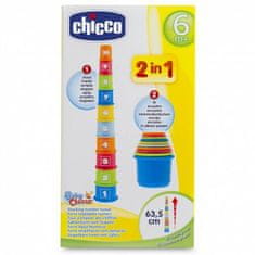Chicco veža 2v1 pre deti - farebná