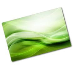 Wallmuralia.sk Doska na krájanie zo skla Zelené lístie pozadie 2x40x52 cm