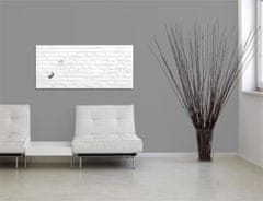 Sigel Magnetická sklenená tabuľa "Artverum", biela stena, 91 x 46 x 1,5 cm, GL144