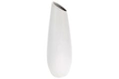 Autronic Váza keramická biela. HL9011-WH
