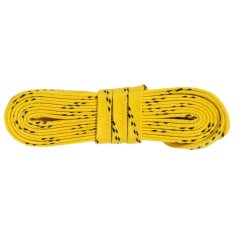 Kaps Prémiové hokejové ploché voskované žlto čierne šnúrky do korčulí dĺžka 274 cm