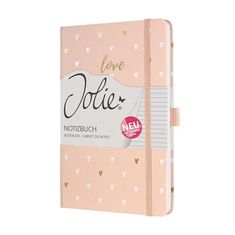 Sigel Exkluzívny zápisník "Jolie", Rose Love, 135 x 203 mm, linajkový, 87 listov, tvrdé dosky, JN335