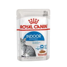 Royal Canin INDOOR Gravy 85g kapsička v šťave pre mačky žijúce v interiéri