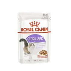 Royal Canin STERILISED 85g kapsička v šťave pre sterilizované mačky