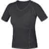 Tričko M Base Layer - dámske, krátky, čierna - veľkosť XL (42)