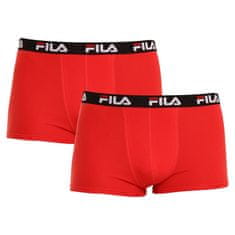 FILA 2PACK pánske boxerky červené (FU5141/2-118) - veľkosť L