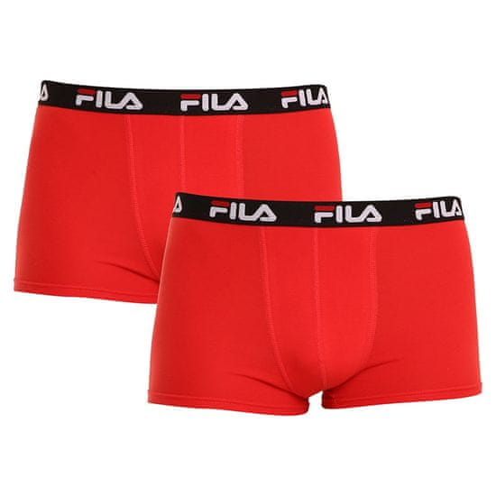 FILA 2PACK pánske boxerky červené (FU5141/2-118)