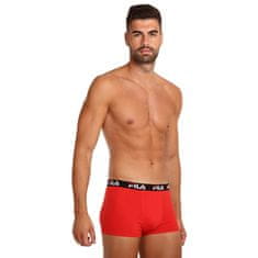 FILA 2PACK pánske boxerky červené (FU5141/2-118) - veľkosť L