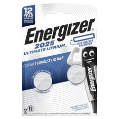 Energizer Batéria Ultimate Lithium, 2x CR2025