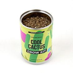 Zapardrobnych.sk Pestovateľská súprava Grow Tin v plechovke, kaktus