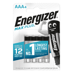 Energizer Mikrotužkové batérie MAX Plus, 4x AAA