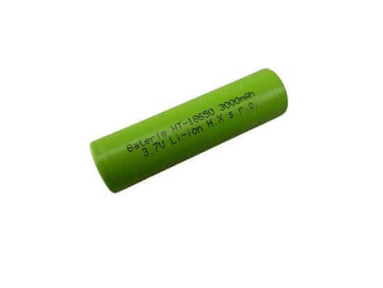 Zapardrobnych.sk Dobíjacia batéria HT-18650 (3000 mAh, 3,7 V, Li-ion), 1 ks