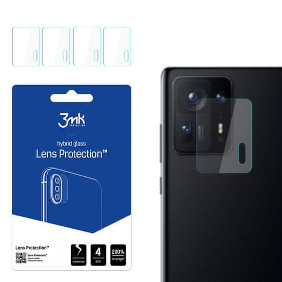 3MK 4x Sklo na kameru 3mk pre Xiaomi Mix 4 - Transparentná KP20559
