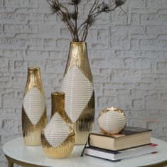 Eurofirany Dekoratívna váza šírka (fi) 12 12cm
