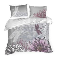 Eurofirany Bavlnené makosaténové posteľné prádlo s dĺžkou 160 cm
