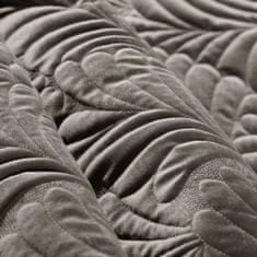 Eurofirany Zamatový prehoz na posteľ, šírka šitej nite 170 cm x 210 cm