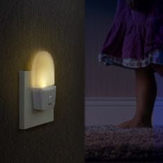 Reer LED nočné svetlo senzor biele