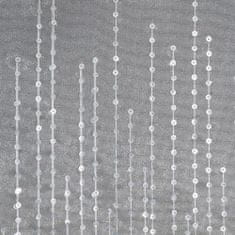 Eurofirany Hladký záves zdobený flitrami šírka 140 cm x 250 cm