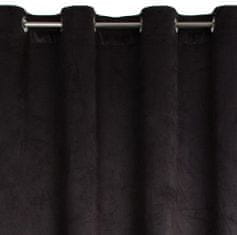 Eurofirany Angelina hotová záclona 140X250 cm čierna