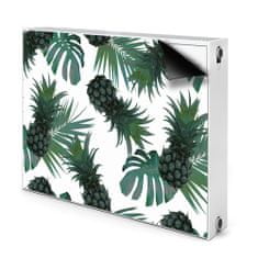 tulup.sk Dekoračný magnet na radiátor Zelené ananas 80x60 cm