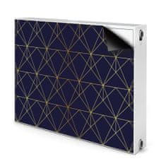 tulup.sk Dekoračný magnet na radiátor Vzor trojúhelníku 80x60 cm