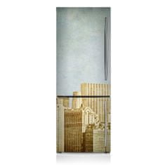 tulup.sk Magnetický kryt na chladničku Manhattanské mrakodrapy 60x205 cm