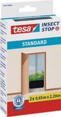 Tesa Insect Stop sieť proti hmyzu Standard do dverí 2×0,65×2,2 m antracitová 55679-00021-03