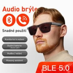 Popron.cz Inteligentné audio slnečné okuliare