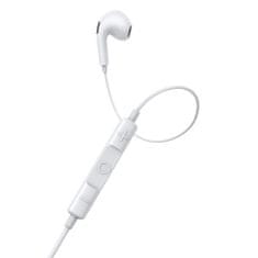 BASEUS Encok C17 slúchadlá do uší USB-C, biele