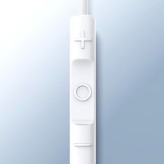 BASEUS Encok C17 slúchadlá do uší USB-C, biele