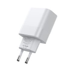 Tech-protect C30W sieťová nabíjačka USB / USB-C 30W PD QC, biela