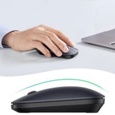Ugreen MU001 USB bezdrôtová myš, čierna