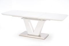 Halmar Jedálenský stôl Mistral, biela