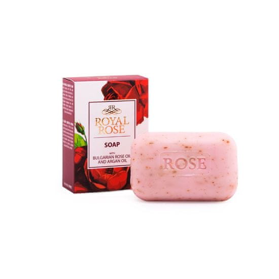 BioFresh Prírodné mydlo s ružovým a argánovým olejom Royal Rose 100 g