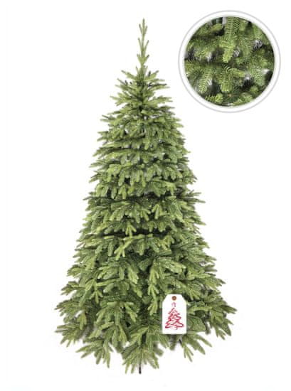 Vianočný stromček Smrek Alaska 3D 220 cm