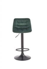 Halmar Barová stolička H95, tmavo zelená