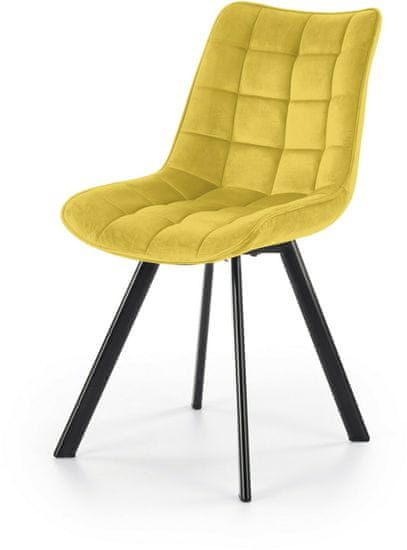Halmar Jedálenská stolička K332, žltá