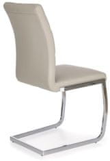 Halmar Kovová stoličky K228, sivá
