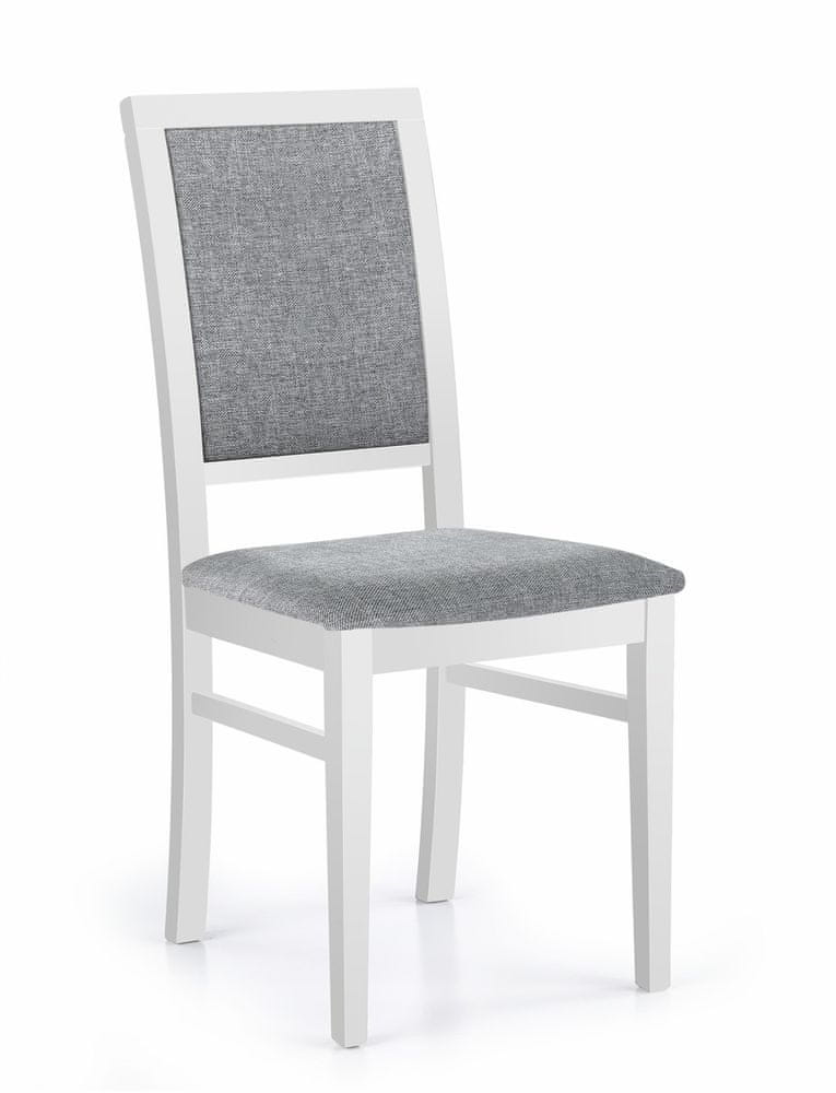 Halmar Drevená stolička Sylwek 1, biela / inari 91