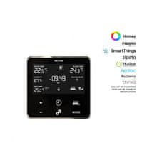HELTUN HELTUN Heating Thermostat (HE-HT01-MKK), Z-Wave termostat pre elektrické kúrenie, Čierny