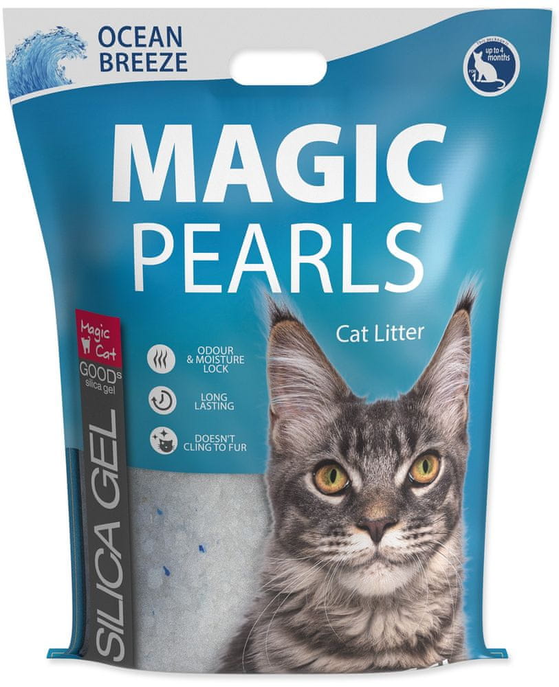 Magic Pearls mačkolit Litter s vôňou Cool Breeze 16L