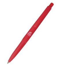 EASY RAINBOW Guľôčkové pero, červená semi-gélová náplň, 1 mm, 12 ks v balení