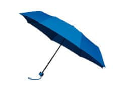 miniMAX® Manual skladací jednofarebný dáždnik modrý