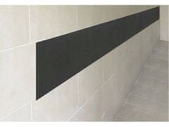 Alum online Ochrana dverí - pás na stenu 200 x 20 cm čierna