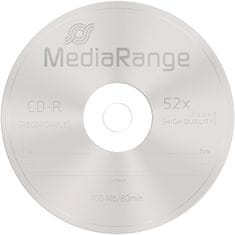 MediaRange CDR 52x 700MB, Spindle, 50ks