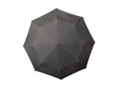 miniMAX® Manual skladací jednofarebný dáždnik sivý
